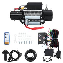 Treuil &eacute;lectrique 12 V 5909 kg