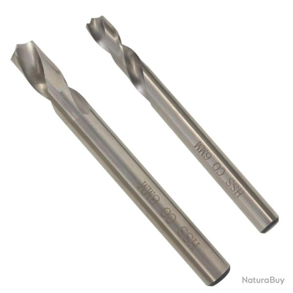 Ensemble de m�ches Soudage par points 6/8 mm 2 pcs Acier rapide