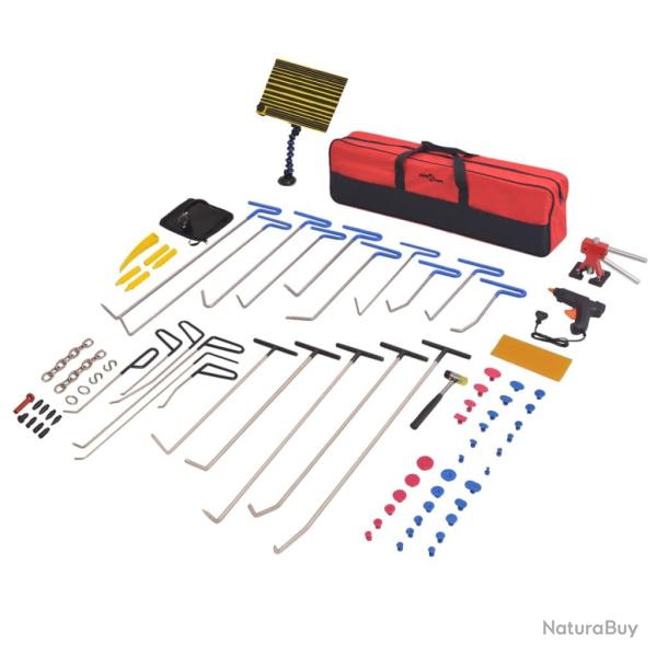 Kit de d�bosselage sans peinture 87 pcs Acier inoxydable