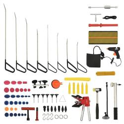 Kit d'outils de d&eacute;bosselage sans peinture 75 pcs