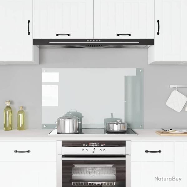 Dosseret de cuisine Transparent 100x60 cm Verre tremp�