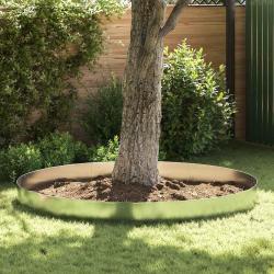 Cl&ocirc;ture de pelouse 15 pcs Acier galvanis&eacute; 100x20 cm