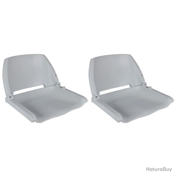 Si�ges de bateau lot de 2 Dossier pliable sans oreiller