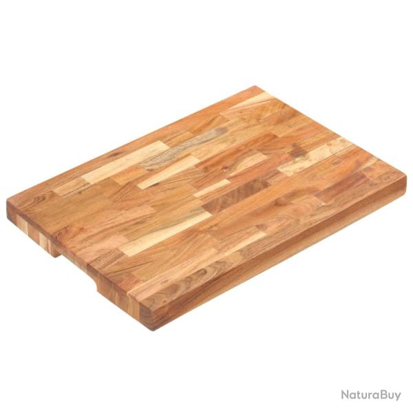 Planche � d�couper 50x35x4 cm Bois d'acacia massif