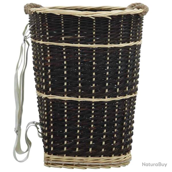 Sac � dos bois de chauffage sangles de transport 50x44x58 cm