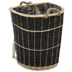 Sac &agrave; dos bois de chauffage sangles de transport 57x51x69 cm