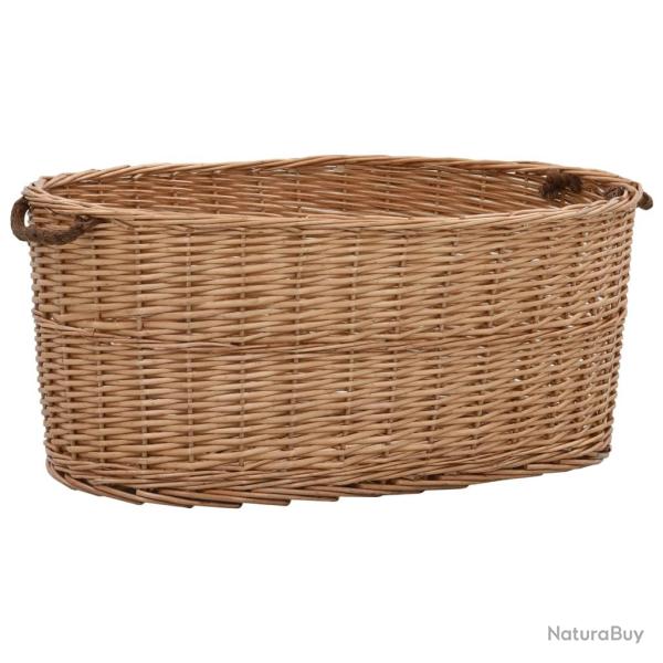Panier � bois de chauffage poign�es de transport 78x54x34 cm