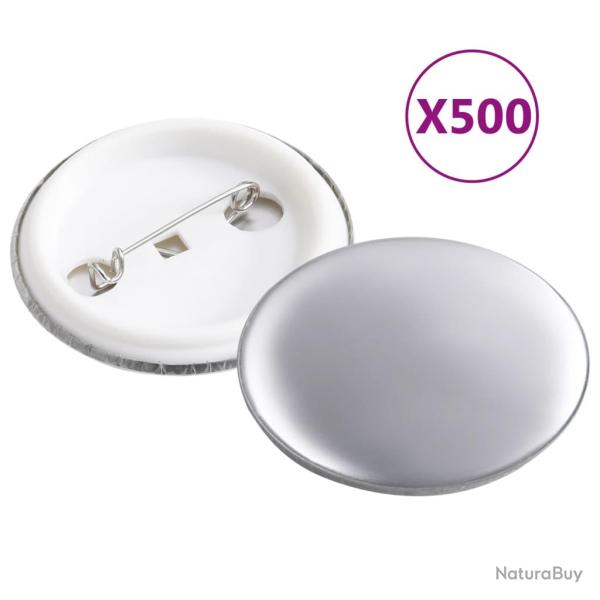 Pi�ces de boutons � �pingle 500 ensembles 37 mm