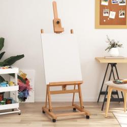 Chevalet 55x53,5x178 cm bois de h&ecirc;tre massif