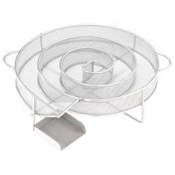 G&eacute;n&eacute;rateur de fum&eacute;e froide rond 19,5 cm acier inoxydable