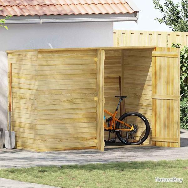 Abri � v�lo de  232x110x170 cm Bois de pin impr�gn�