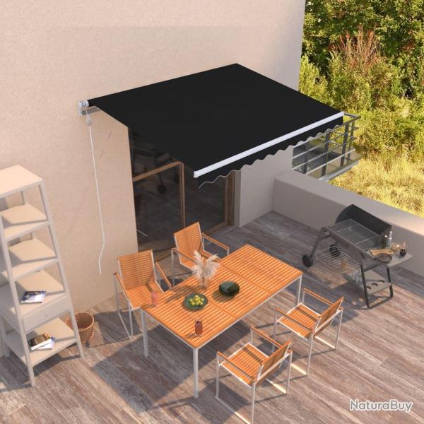 Auvent r�tractable automatique 300x250 cm Anthracite