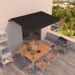 Auvent r&eacute;tractable automatique 450x350 cm Anthracite
