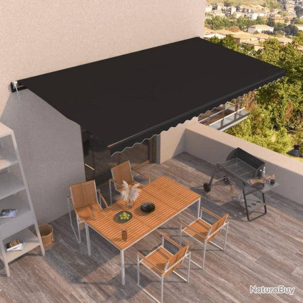 Auvent r�tractable automatique 600x350 cm Anthracite