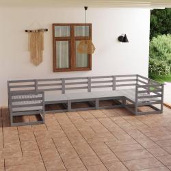 Salon de 7 pcs Bois de pin massif