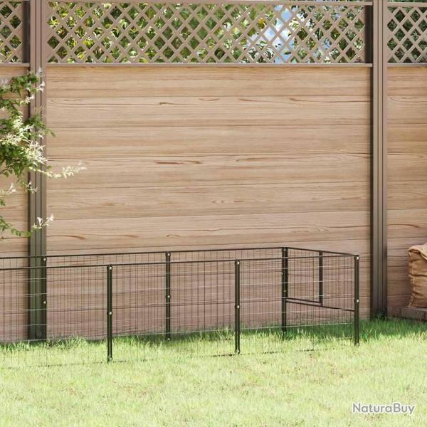 Chenil Noir 5 m� Acier