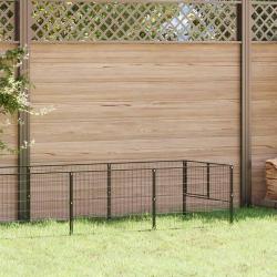 Chenil Noir 7 m&sup2; Acier