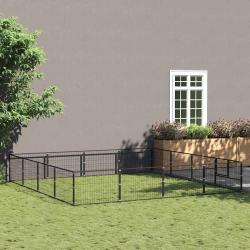 Chenil Noir 16 m&sup2; Acier