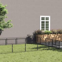 Chenil Noir 24 m&sup2; Acier