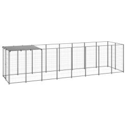 Chenil Argent&eacute; 4,84 m&sup2; Acier