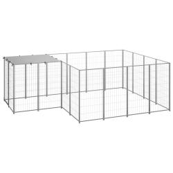 Chenil Argent&eacute; 6,05 m&sup2; Acier