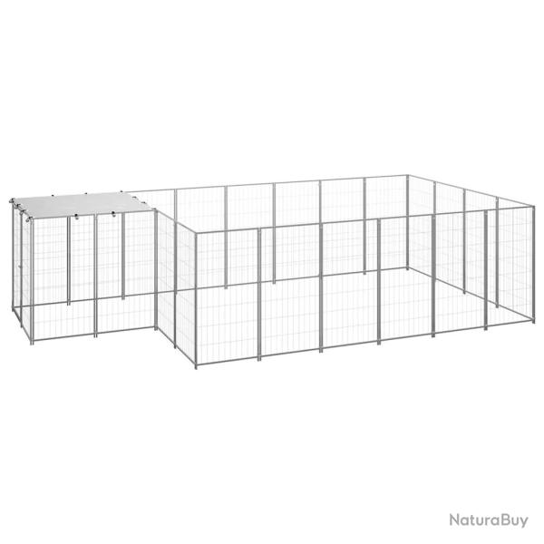 Chenil Argent� 8,47 m� Acier