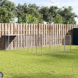 Chenil Argent&eacute; 8,47 m&sup2; Acier