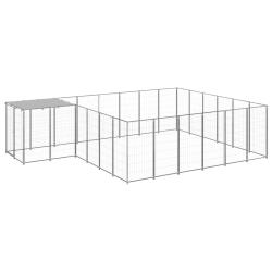 Chenil Argent&eacute; 12,1 m&sup2; Acier