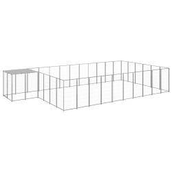 Chenil Argent&eacute; 19,36 m&sup2; Acier