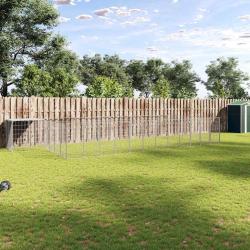 Chenil Argent&eacute; 22,99 m&sup2; Acier