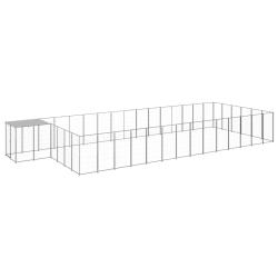 Chenil Argent&eacute; 26,62 m&sup2; Acier