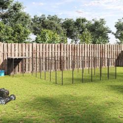 Chenil Noir 15,73 m&sup2; Acier
