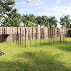 Chenil Noir 25,41 m&sup2; Acier