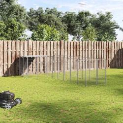 Chenil Argent&eacute; 6,05 m&sup2; Acier