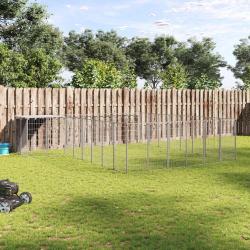 Chenil Argent&eacute; 15,73 m&sup2; Acier