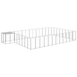 Chenil Argent&eacute; 30,25 m&sup2; Acier