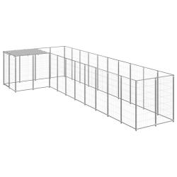 Chenil Argent&eacute; 7,26 m&sup2; Acier