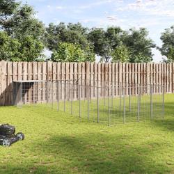 Chenil Argent&eacute; 13,31 m&sup2; Acier