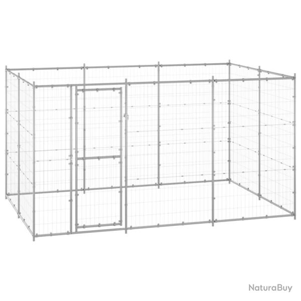 Chenil ext�rieur Acier galvanis� 7,26 m�