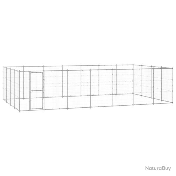 Chenil ext�rieur Acier galvanis� 33,88 m�