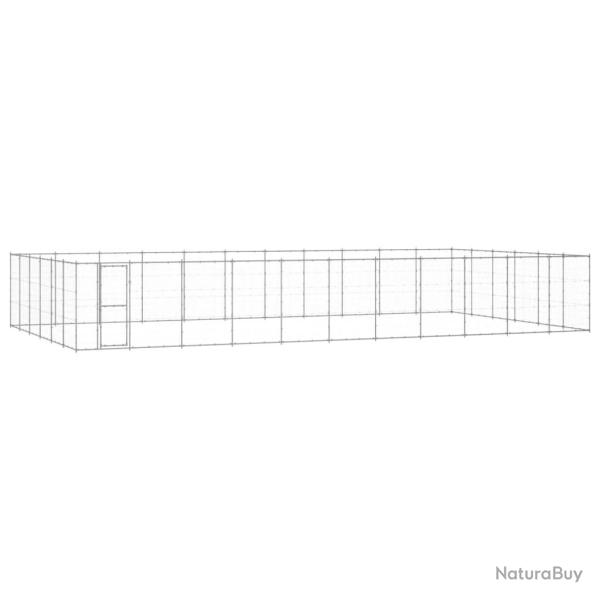 Chenil ext�rieur Acier galvanis� 79,86 m�