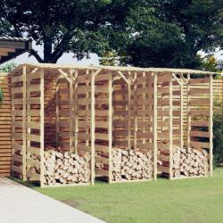 Pergolas avec toits 6 pcs 100x90x200 cm Bois de pin impr&eacute;gn&eacute;