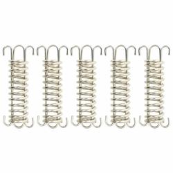 Verrous &agrave; ressort pour voile d'ombrage 5 pcs Acier inoxydable