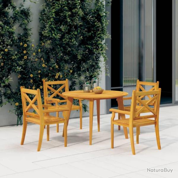 Table de �110x75 cm Bois d'acacia solide