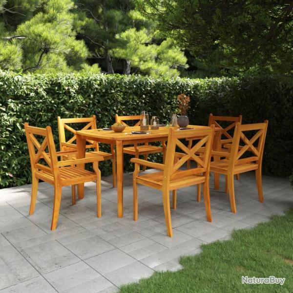 Table de 160x90x75 cm Bois d'acacia solide