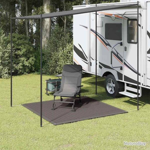 Tapis de tente 250x250 cm Anthracite PEHD