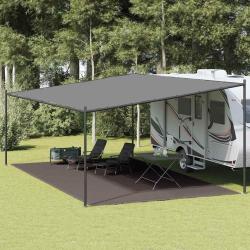 Tapis de tente 400x800 cm Anthracite PEHD