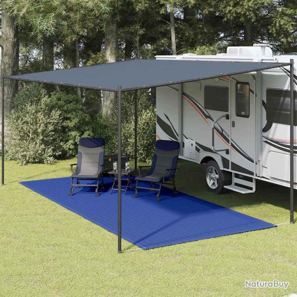 Tapis de tente 250x600 cm Bleu PEHD
