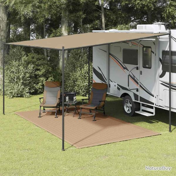 Tapis de tente 200x400 cm Taupe