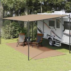 Tapis de tente 250x500 cm Taupe